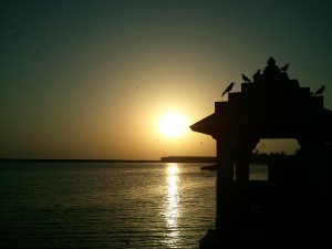 Gita_Mandir_on_Triveni_Ghat_near_Somnath_Temple_Gujrat